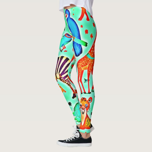 Legging Colorida Wild Wonder Animal Kingdom (Esquerda)