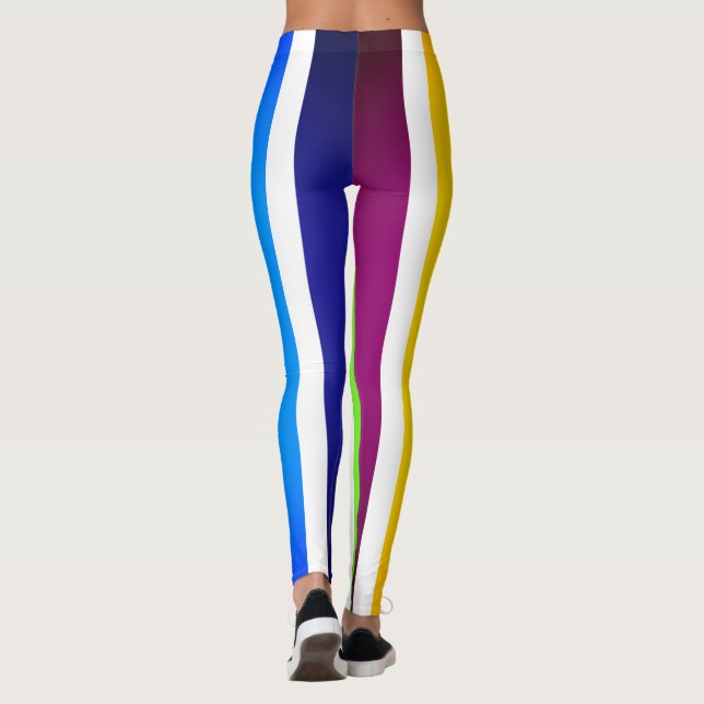 Legging Colorido Mardi Gras Festivo (Verso)