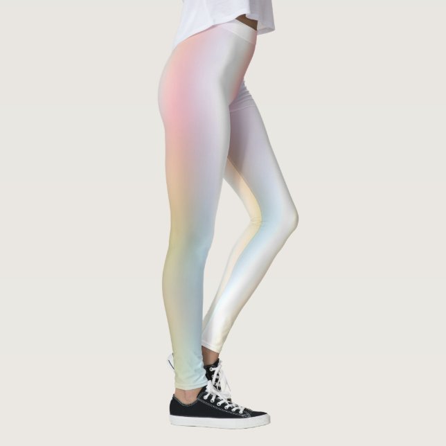 Legging Colorido Modelo de Top Elegante Moderno (Direita)