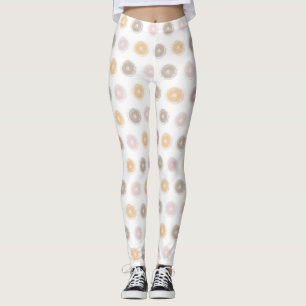 Legging Colunas do outono do Pastel