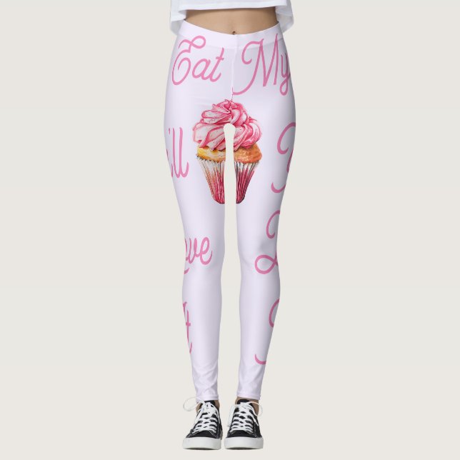 Legging Coma minhas pernas de muffin (Frente)