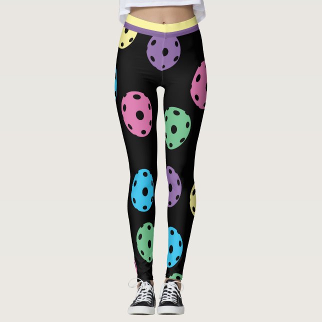 Legging Combinação de piclebolas 4 (tamanho do azulejo XL) (Frente)