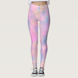 Legging Combinação fantástica de cores de Pastel