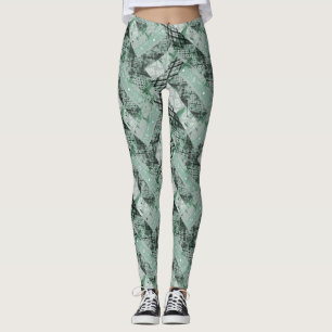 Legging Combinado, étnico, africano