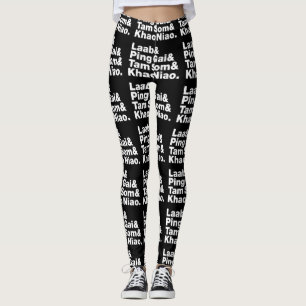Legging Comida da rua Laociana