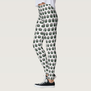 Legging Comida Japonesa de Atum Espicado Sushi Roll Impres