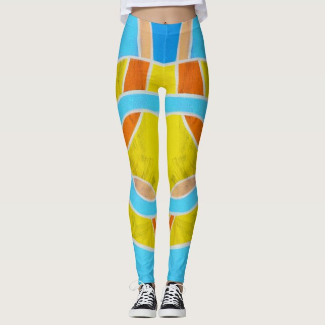 Legging Composição 23 de Michael Moffa (Frente)