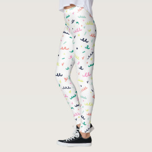 Legging Confetes de Memphis