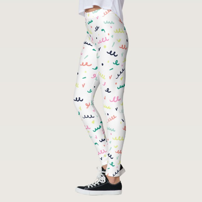 Legging Confetes de Memphis (Esquerda)