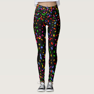 Legging Confetti de Ano Novo