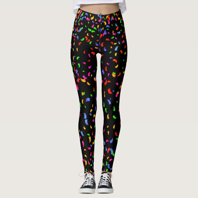 Legging Confetti de Ano Novo (Frente)