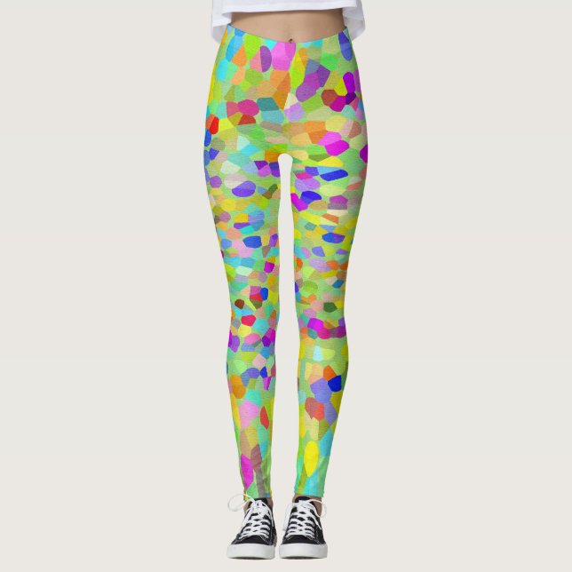Legging Confetti Garden Fringe (Frente)