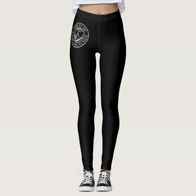 Legging Confie em mim, eu sou um osso-açougueiro (Frente)