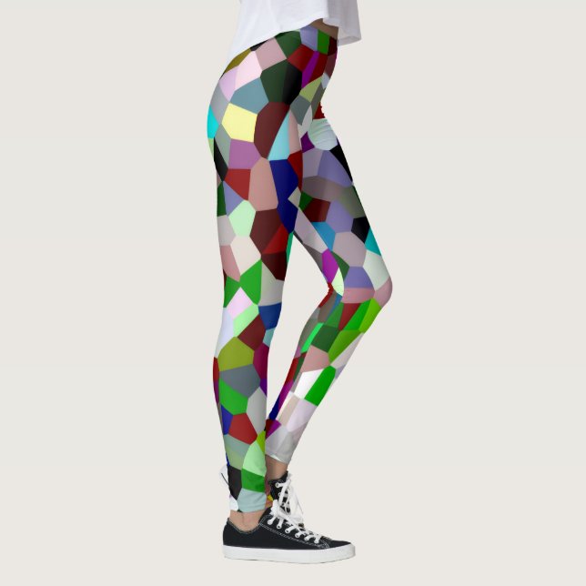 Legging Confusão Colorida (Direita)