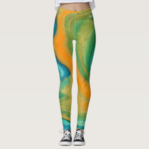 Legging Conil. Uma mistura de Abstrato colorida