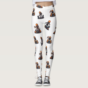 Legging ⚪ CONJUNTO BRANCO - Leguminosas para criança