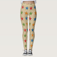 Conjunto de Starfish de Cartoon Colorido Bonito