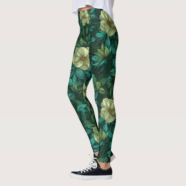 Legging Conjuntos de Presentes de Férias Green CrossFit Ga (Esquerda)