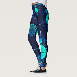Legging Connected Minds Pattern 2