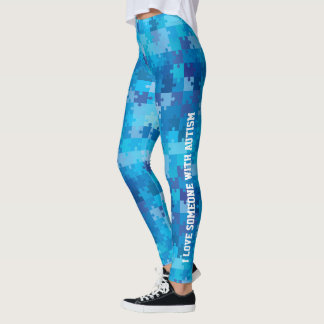 Legging Consciência personalizada do autismo