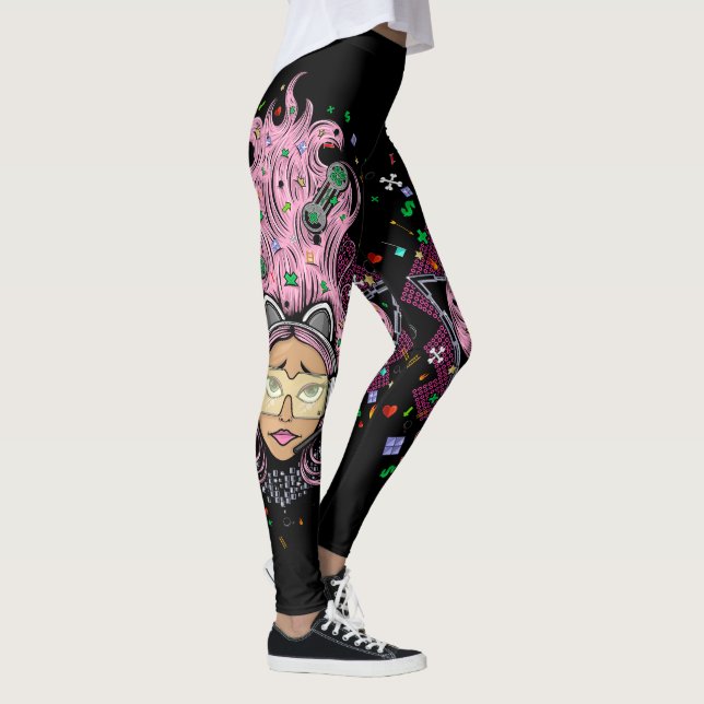 Legging Conselho de Espuma Gamer Girl (Direita)