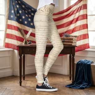 Legging Constituição dos Estados Unidos, Nós As Pessoas