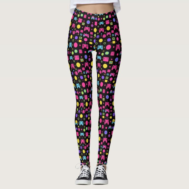 Legging Controladora de videogame 90s (Frente)