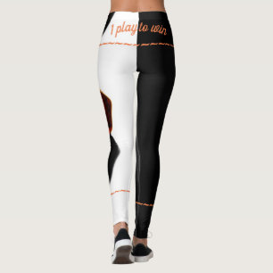 Legging Convenção sobre jogos: SASSY "play to win" (Jogu