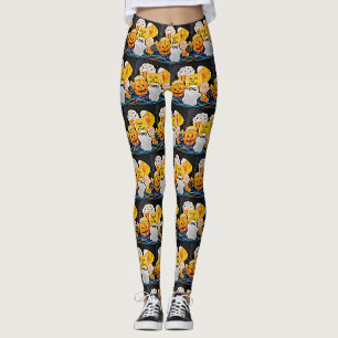 Legging Cookies de Halloween de pop Art