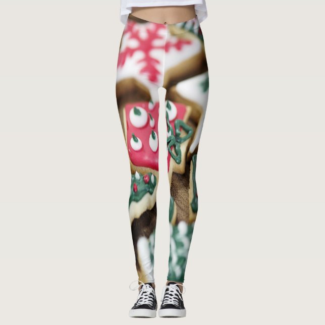 Legging Cookies de Natal (Frente)