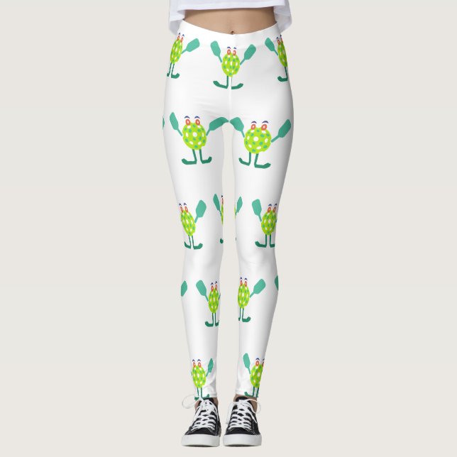 Legging Cool Mr Pickle-ball Pattern  (Frente)