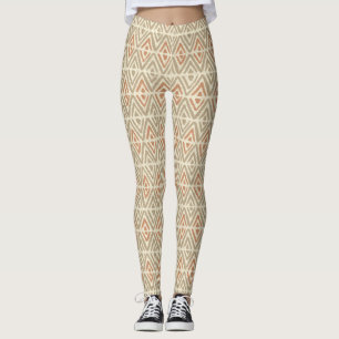 Legging Coordenadas Spa Tropicais - Zig Zag Tribal