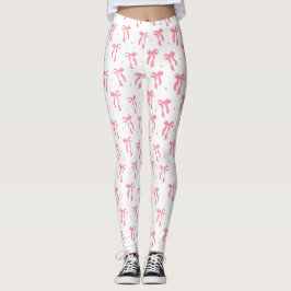 Legging Coquette pink bow