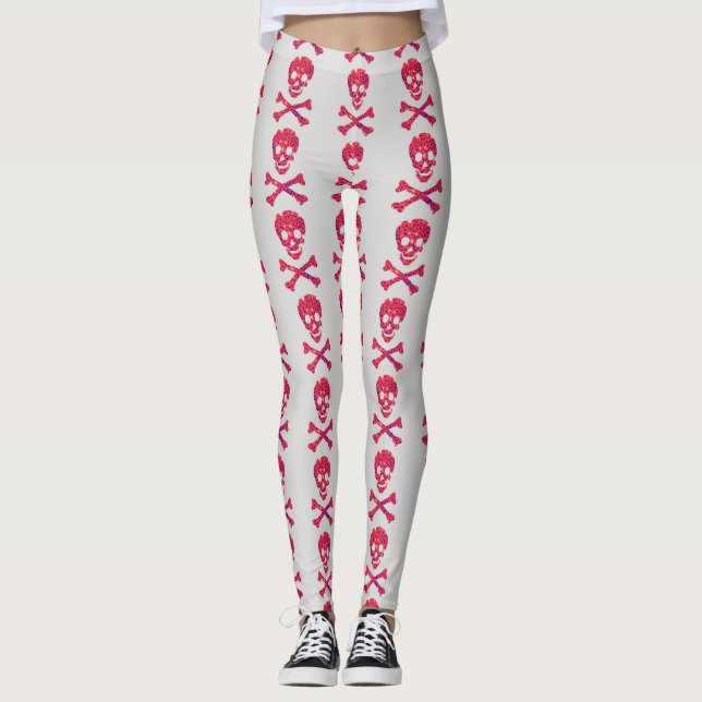 Legging Cor da Flor Rosa (Frente)