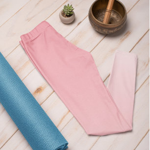 Legging Cor da Tendência do Ombre Coloração da Watermelon