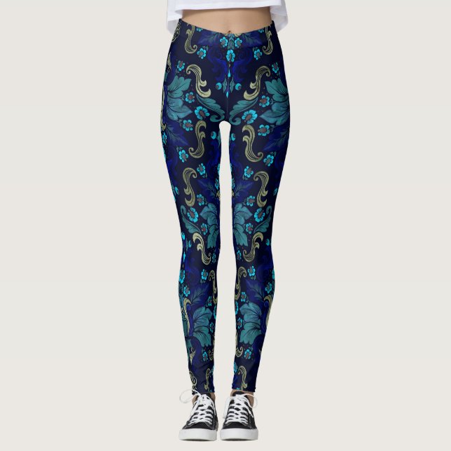 Legging Cor damasco Oriental (Frente)