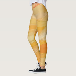 Legging Cor de Laranja   Zazzle_Growth.