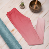 Cor de Tendência do Ombre Vermelho Vibrante - Legg