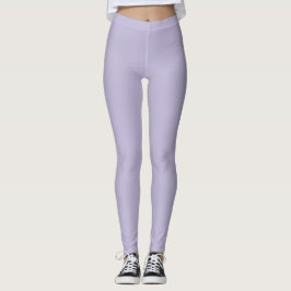 Legging Cor lisa lavanda em pó
