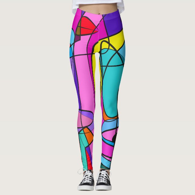 Legging cor multy (Frente)