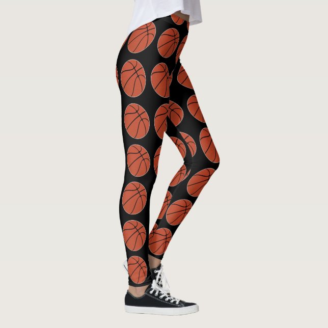 Legging Cor Personalizada do Jogador de Basquete (Direita)