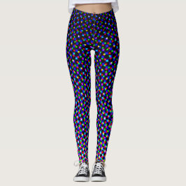 Legging Cor Púrpura Moderna e Legal Tom de Meia Pixel Dígi