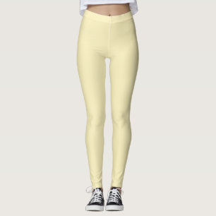 Legging Cor Sólida Loura