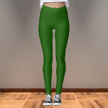 Legging Cor Sólida Verde Lincoln<br><div class="desc">Cor Sólida Verde Lincoln</div>