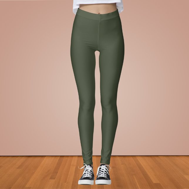Legging Cor Sólida Verde Rifle (Criador carregado)