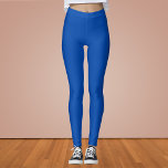 Legging Cor Sólido Azul Cobalto<br><div class="desc">Cor Sólido Azul Cobalto</div>