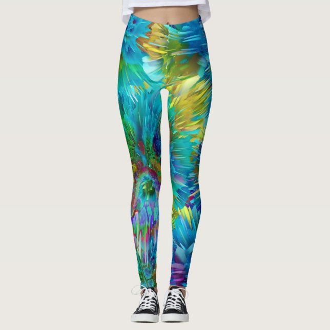 Legging Cor Submarina Magia  (Frente)
