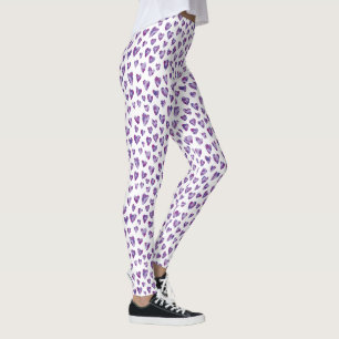 Legging Coração de Aquarela