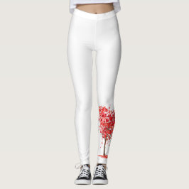 Legging Coração de Árvore