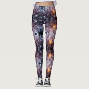 Legging Coração de Cristal Radiante